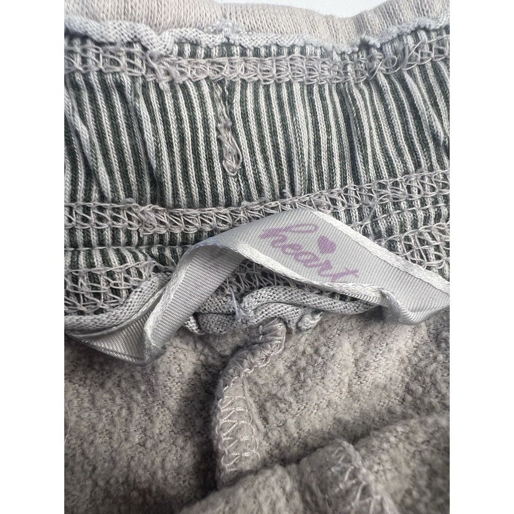 Vtg Y2K Derek Heart Micro Mini Low Rise Mini Sweat Shorts Women S Tan Comfy - Picture 5 of 10